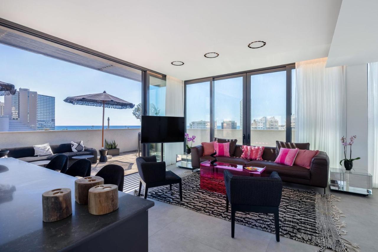 Blue Sky Penthouse By Five Stay Tel Aviv Esterno foto