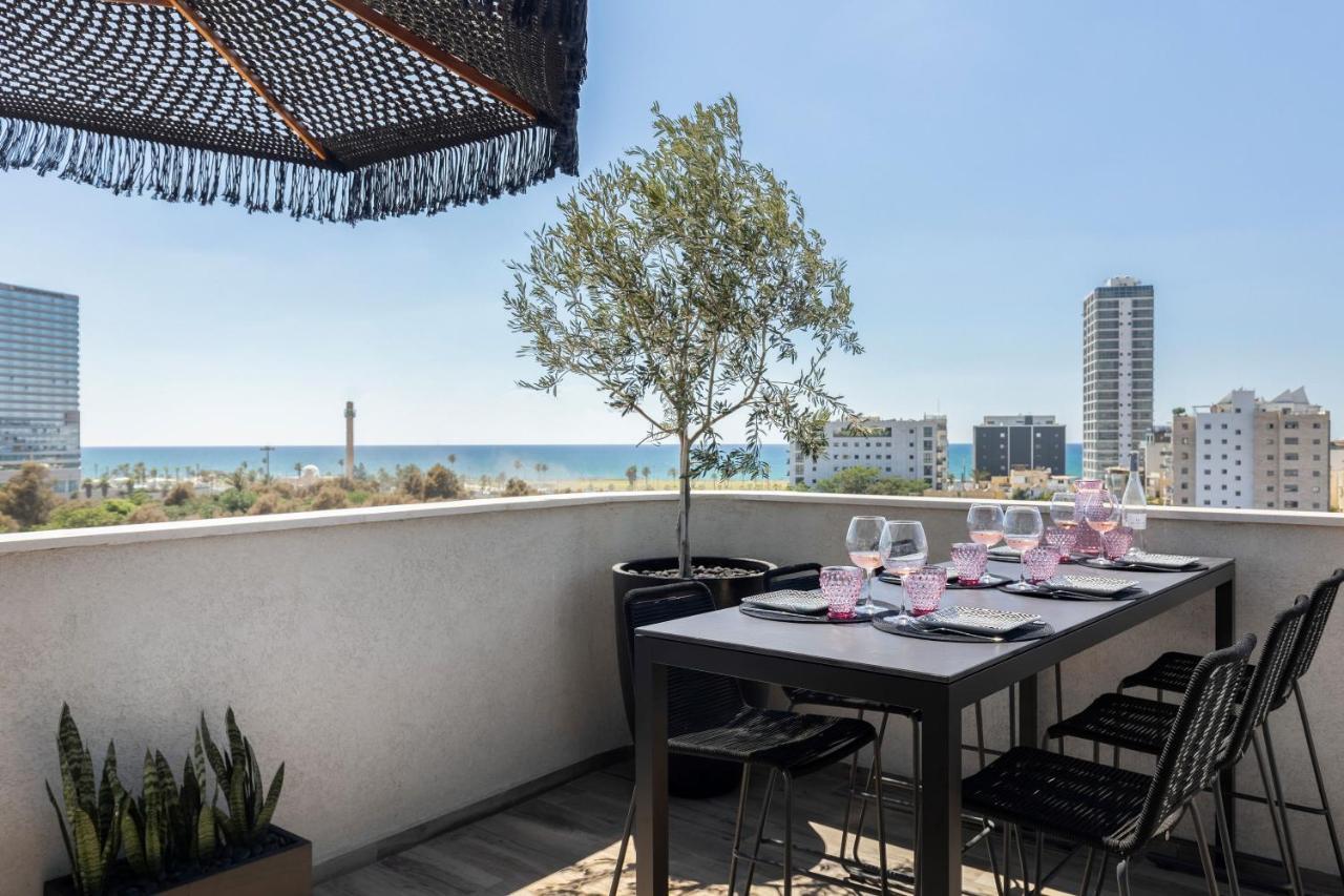 Blue Sky Penthouse By Five Stay Tel Aviv Esterno foto