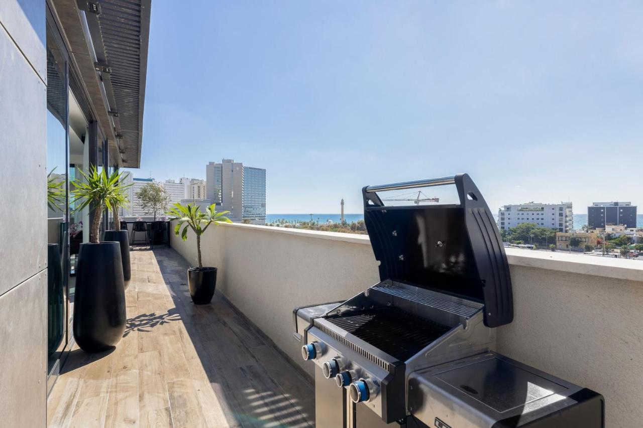 Blue Sky Penthouse By Five Stay Tel Aviv Esterno foto